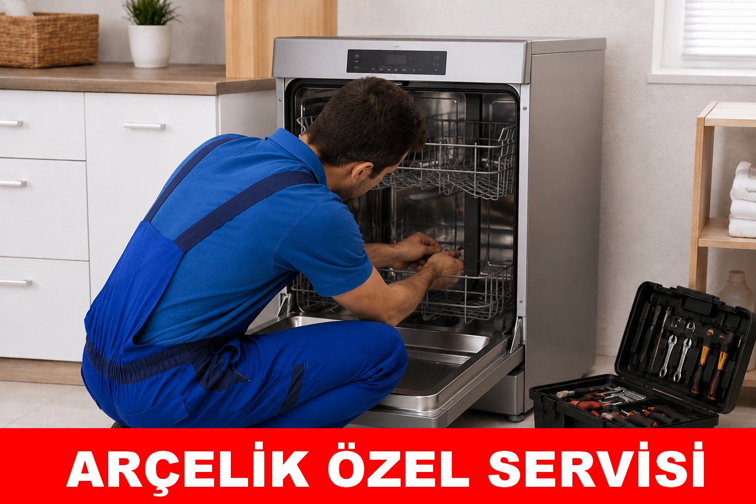 Çeşme Arçelik Bulaşık Makinesi Servisi